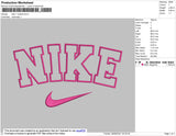 Nike 1 Outline Embroidery