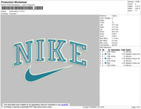 Nike 2outline V7 Embroidery