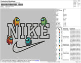 Nike Among Us Embroidery