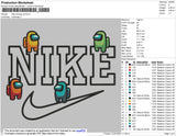 Nike Among Us Embroidery