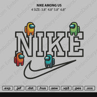 Nike Among Us Embroidery