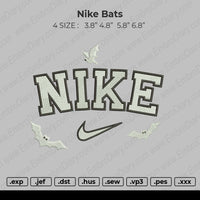 Nike Bats Embroidery