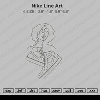 Nike Lineart Embroidery