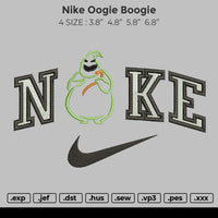 Nike Oogie Boogie Embroidery