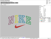 Nike Outline Colors