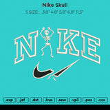 Nike Skull Embroidery