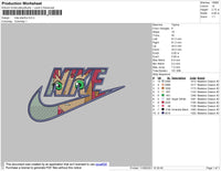 Nike Starfire Embroidery