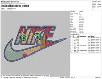 Nike Starfire Embroidery