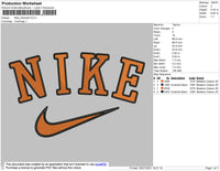 Nike Swoosh Orange