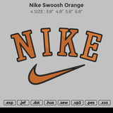 Nike Swoosh Orange