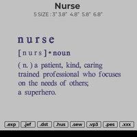 Nurse Embroidery