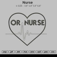 Nurse Embroidery