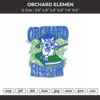 Orchard Elemen Embroidery