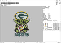 Packers Baby Yoda