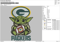 Packers Baby Yoda