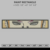 Pain Rectangle Embroidery