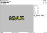 Peanuts Embroidery File 6 sizes