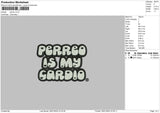 Perreotext Embroidery File 6 sizes