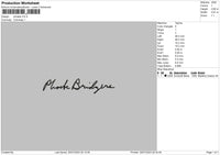 Phoebe B Embroidery File 6 sizes
