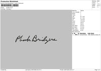 Phoebe B Embroidery File 6 sizes