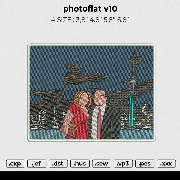 photoflat v10 Embroidery
