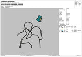 Photoline Dino Embroidery File 6 sizes