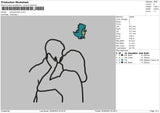 Photoline Dino Embroidery File 6 sizes