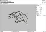 Photoline 0503 Embroidery File 6 sizes