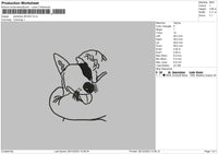 Photoline 2812B Embroidery File 6 sizes