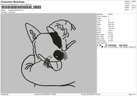 Photoline 2812B Embroidery File 6 sizes