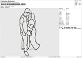Photo outline v17 Embroidery