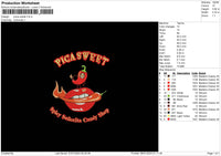 Spicy 0801 Embroidery File 6 sizes