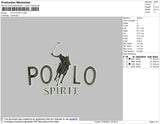 Polo Spirit Embroidery