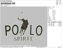 Polo Spirit Embroidery