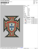 Portugal Logo FC Embroidery