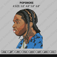 PopSmoke Embroidery