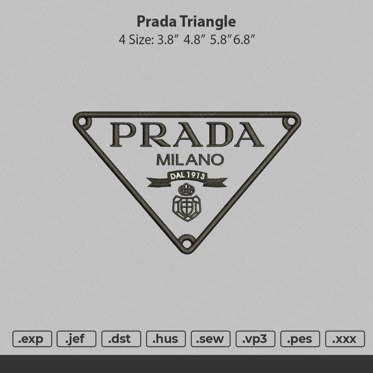 Prada Triangle Logo – embrostudio