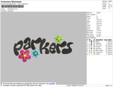 Parkers Flowers Embroidery