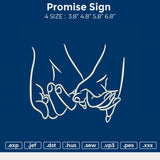 Promise Sign Hand