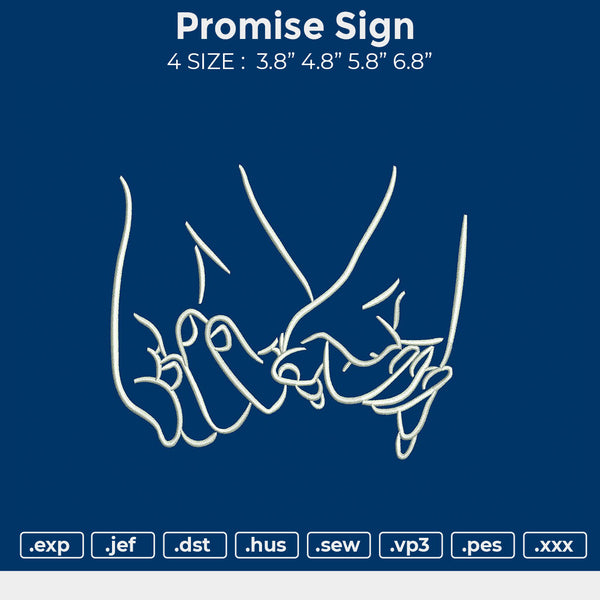 Promise Sign Hand