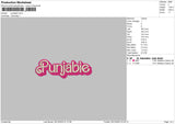 Punjabie Embroidery File 6 sizes