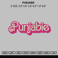 Punjabie Embroidery File 6 sizes