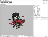 Rose Anime Embroidery