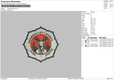 Ram Sports Embroidery File 6 sizes