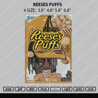 Reeses Puffs Embroidery