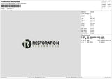 Restoration Embroidery 2 Files