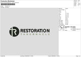 Restoration Embroidery 2 Files