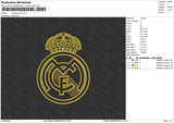 Madrid Gold Embroidery File 6 sizes