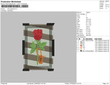 Rose Graphic Embroidery