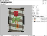 Rose Graphic Embroidery